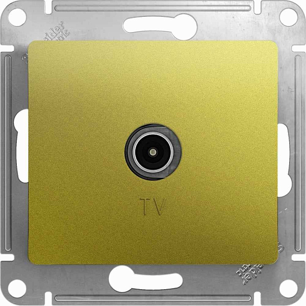 ШЭ Глосса Роз.TV оконечная 1DB (ФИСТАШ, б/рамки) GSL001091 (10шт/уп)