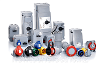 Силовая стацион.роз.о/п 124 3Р+РЕ 32А 380В IP44 ИЭК