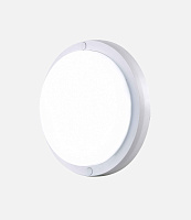 ДПБ/ДПП  8Вт круг бел. с оптик.акуст.датч. OBL-R4-8-4K-WH-IP65-LED-SNRV Китай ОНЛАЙТ 90349