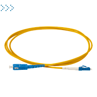 Патч-корд оптический TWT, дуплексный, LC/PC-SC/PC, MM 50/125, 5.0 м