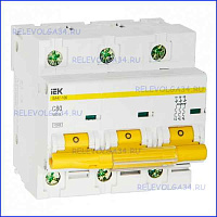Автомат (ВА 47-100) 3п  16А (C)  ИЭК