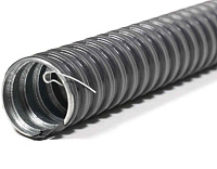 Металлорукав в ПВХ изоляции МРПИ нг  10  (50 м/уп.) ГОФРОМАТИК