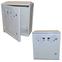 Корпус  ЩУР 4x4x2/1МП/2М/2ПО (для 2-x счетчиков учета)