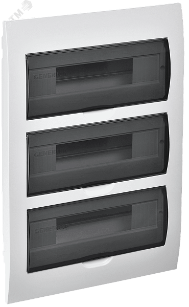 БОКС  ЩРВ-П (пласт.)36 мод.встр. (503x342x102) GENERICA