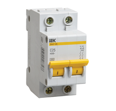 Автомат  2п 10А (D) (ВА 47- 29) ИЭК