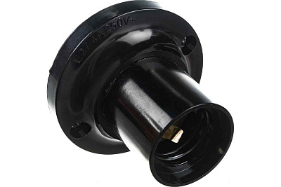 Патрон Е27 карб.потол.прямой NLH-BL-W2-E27 Navigator 71608