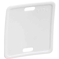 Бирка кабельная У134 (квадрат 55x55) (100шт/уп) ИЭК