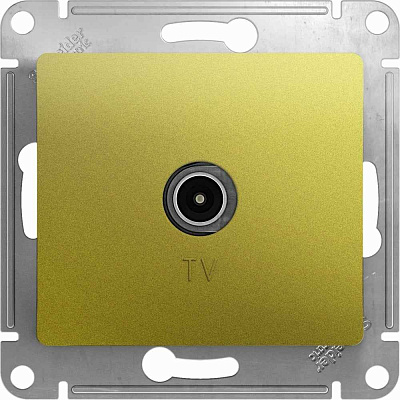 ШЭ Глосса Роз.TV оконечная 1DB (ФИСТАШ, б/рамки) GSL001091 (10шт/уп)