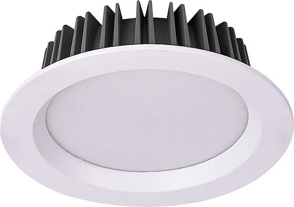 ДВО  12Вт 6,5К панель(круг бел.) d145 IP44 ODL-M1-12W-6.5K-WH-LED ОНЛАЙТ 90487