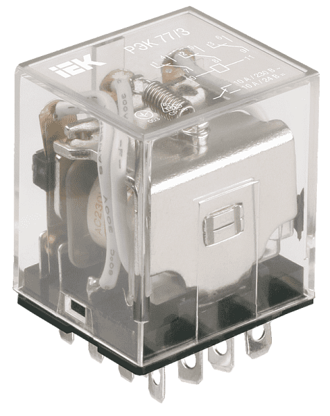 Реле РЭК78/4(MY4) 3А12В AC