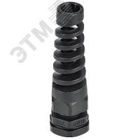 Сальник MGR 18 d=5-10мм IP68 черный с гибким отводом (ИЭК)