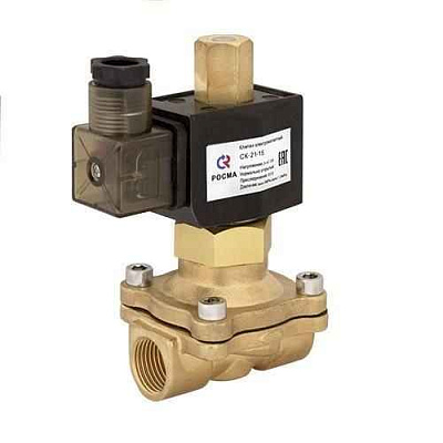 2/2 Клапан Н.З., на масло, G3/4", 24VDC, латунь VXD253LGA