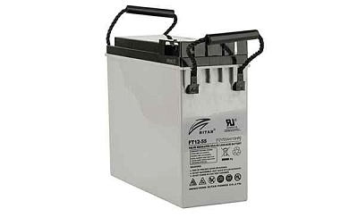 Батарея аккумуляторная Ritar FT12-55, F11(M6), 12V/55Ah, 230x291x106 HxLxW, 18kg, 12 лет