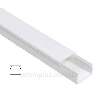 Кабель-канал   30x25 "ЭЛЕКОР" белый (32м)