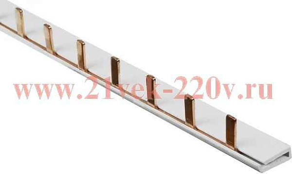 Шина соединит.PIN (штырь) 1ф. 63А (дл.1м.) (ИЭК)