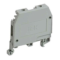 Клеммник ЗНИ- 24А 2,5мм2 (JXB24А) серый  ИЭК