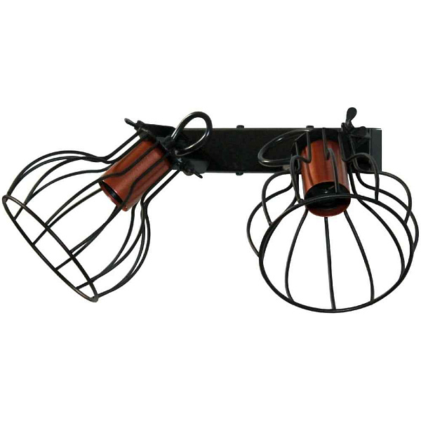 Эстель 521 черн.муар НББ 01-2x60-111 Е27 ИУ Светильник настенный