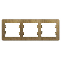 ШЭ Глосса Рамка 3-я гориз. GSL000503 (дуб) (15шт/уп)