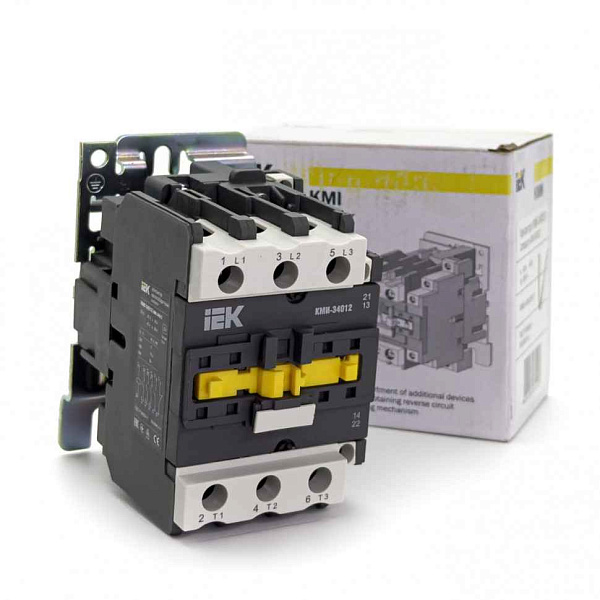 Контактор 40А 230В/АС3 1НО;1НЗ КМИ-34012  ИЭК