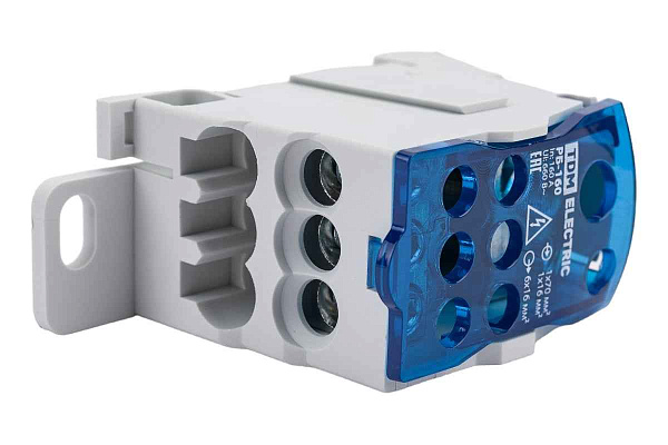 Распределительный блок РБ-160 1П 160А (1x70+1x16/6x16) HLT