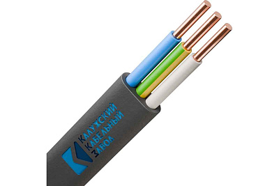 Кабель ВВГ 3x2,5 (ППГ-Пнг (А)-HF 3x2,5), ККЗ, РФ