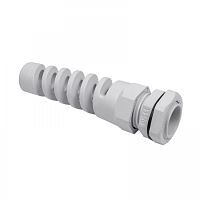 Кабельный ввод ВКС-ПР-PG11-10-L8 серый IP68 ГОФРОМАТИК