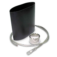 Комплект заземления металлорукава в изоляции термоусаживаемый КЗМТ 800  (8-12) ГОФРОМАТИК