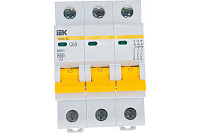 Автомат  3п 63А (C) (ВА 47- 29) ИЭК