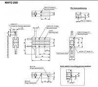 180° - Пневмозахват MHY2-20D