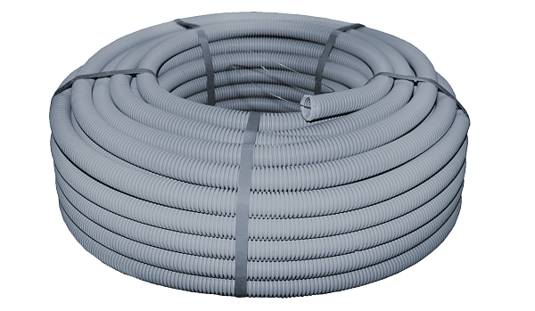 Труба  ПВx  гофр.ф25 с зондом, IP55 (50м)  ИЭК