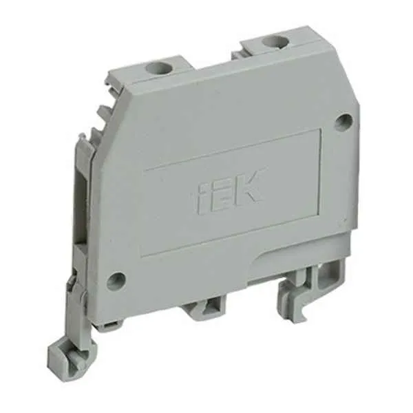 Клеммник ЗНИ- 24А 2,5мм2 (JXB24А) серый  ИЭК