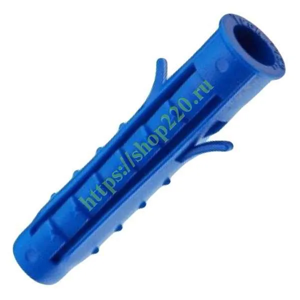 ДЮБЕЛЬ 6x40 синий (1000шт/Кратно 100) !без гвоздя! поставщик в Минске ДЮБЕЛЬ 6x40 синий (1000шт/Кратно 100) !без гвоздя!