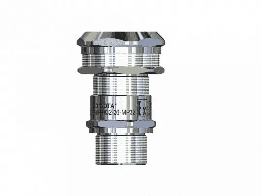 Ех-кабельный ввод ВКВ2-ЛС-М50-33 1Ex db e II Gb X ГОФРОМАТИК