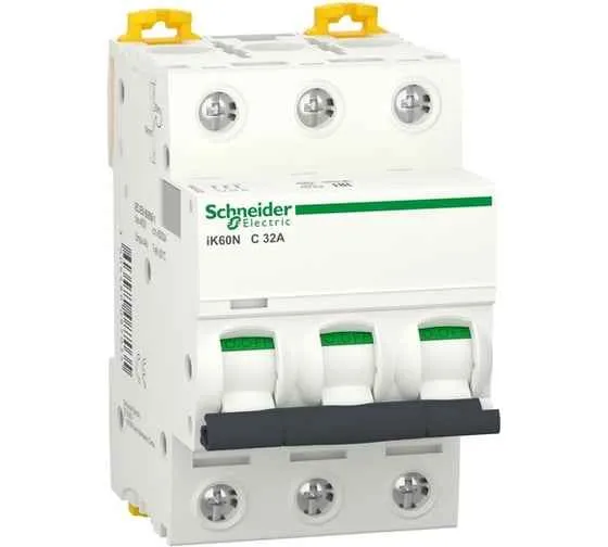 Автоматический выключатель A9K24313 АВТОМАТИЧЕСКИЙ ВЫКЛЮЧАТЕЛЬ iK60 3П 13A C Schneider