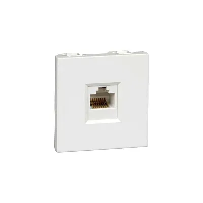 ШЭ В45 РИН-144Т-б Роз.тлф.в каб.-канал (белый) (50шт./уп)