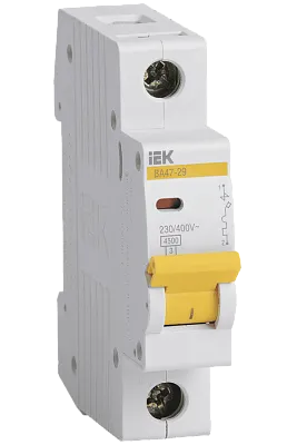 Автомат  1п 16А (C) (ВА 47- 29) ИЭК