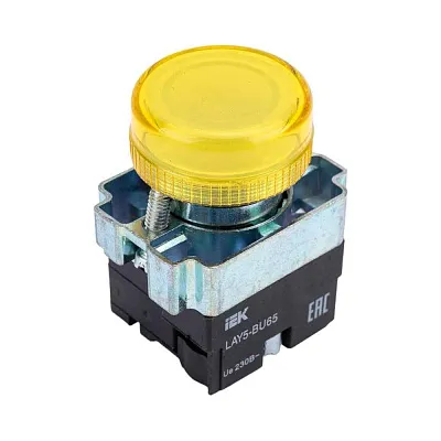 Сигнальн.арматура LAY5-BU65 d22mm желт.ИЭК