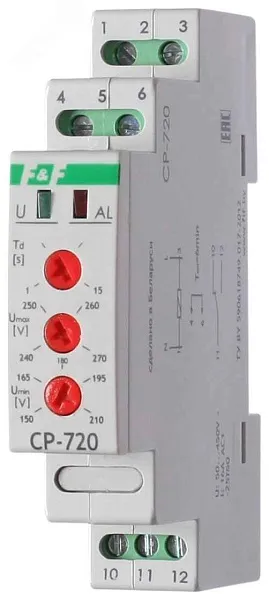ФиФ Реле контроля напряжения CP-720