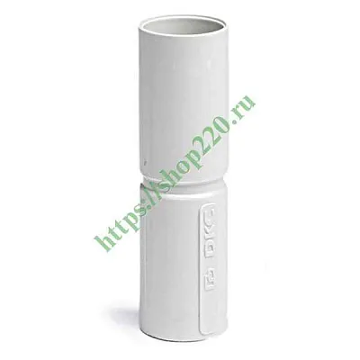 Труба  ПВx  Муфта d 40 для труб ПВx гл.ж. труба-труба IP40