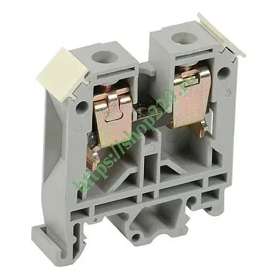 Клеммник ЗНИ- 50А 6мм2 (JXB50А) серый EKF