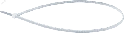xомут д/кабеля  4,8x500 нейлон белый (100шт.)  Navigator, 71 055