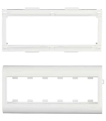 Кабель-канал  Рамка и суппорт универс. для к.к. "Праймер" на 4 мод.80x40