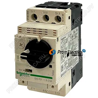 GV2P07 АВТ. ВЫКЛ С КОМБ. РАСЦЕП. 1,6-2,5А