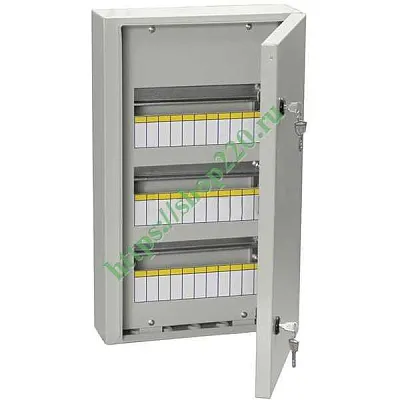 Корпус  ЩРН-36з-0 У2 IP54 (540x330x120) (ИЭК) TITAN 3