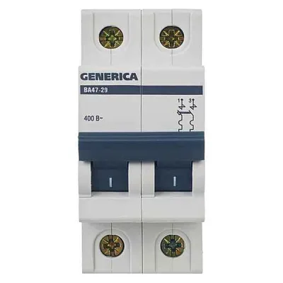 Автомат  1п 63А (С) (ВА 47- 29) ИЭК GENERICA