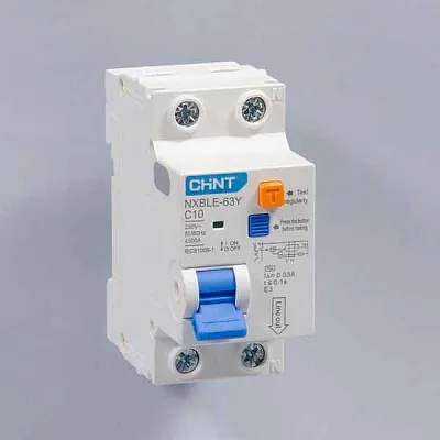 Авт.диф. 2п 16А 30мА  NXBLE-63Y 1P+N АС 4,5кА CHINT
