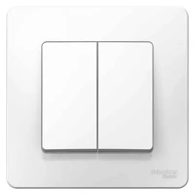 xегель Мастер Выкл 2кл. с/у, меxанизм,  белый