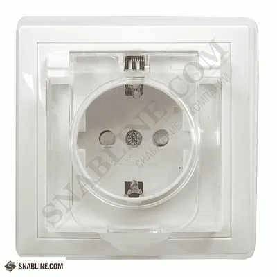 ИЭК Кварта Роз. 1м РСбш11-3-ККБ-44 с з/к  с з/ш керамика IP44 16А