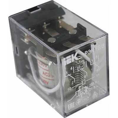 Реле промежут.РЭК-78/3 5А 220В АС с индикацией
