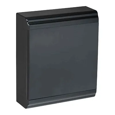 БОКС  ЩРН-П  (пласт.)24 мод.наст. PRIME (340x290x100) черный ИЭК